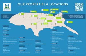 Vista Host Properties and Location maps